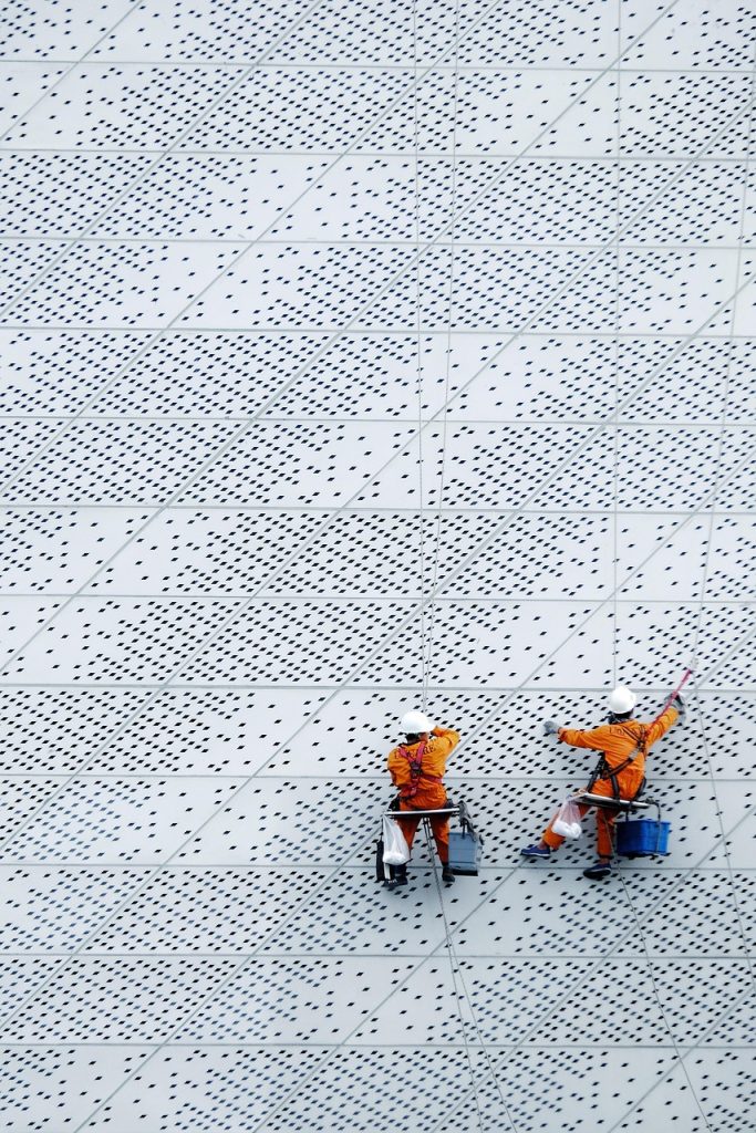 labor, climb, hazardous, worker, mall, city, fix, detergents, prohibit, protective gear, minimalism, tran thang nhat, 5 plus english, contemporary architecture, modern architecture, labor, labor, labor, labor, worker, worker, worker, worker, worker